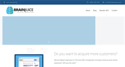 Desktop Screenshot of drinkbrainjuice.com